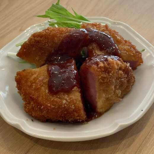 焼売スタンドきんぎょ　ハムカツ